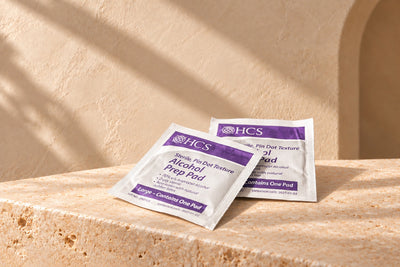 Alcohol Prep Pads - Medium (Sterile, 70% Isopropyl) (20 pack)